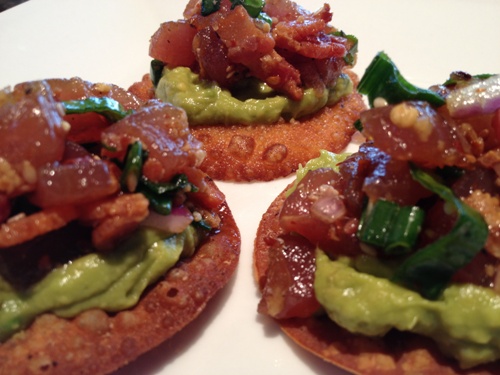 Bacon and Tuna Poke 1