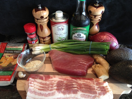 Poke ingredients