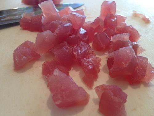 Yellow fin tuna for poke